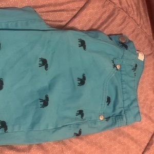 Crown and ivy straight leg elephant pants